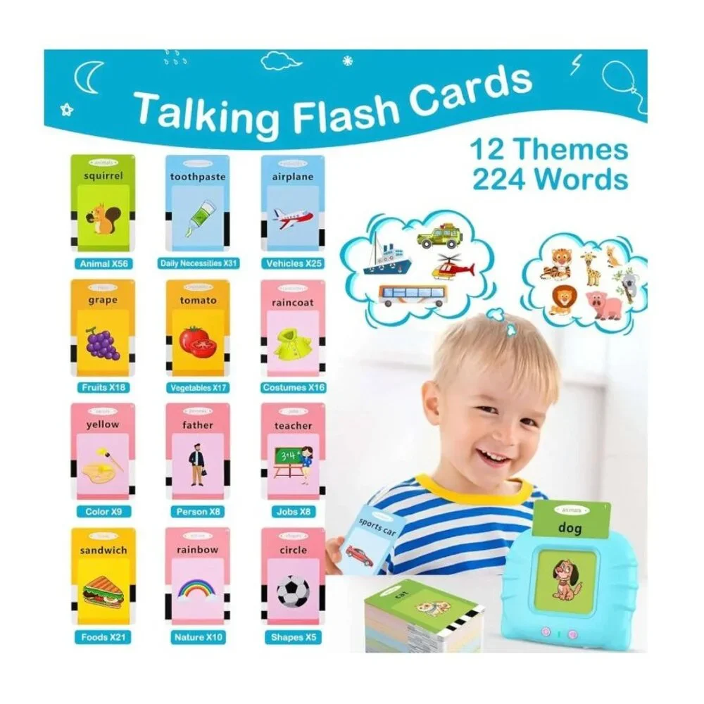 Happy World Card Early Education Device Electronic Learning Toy